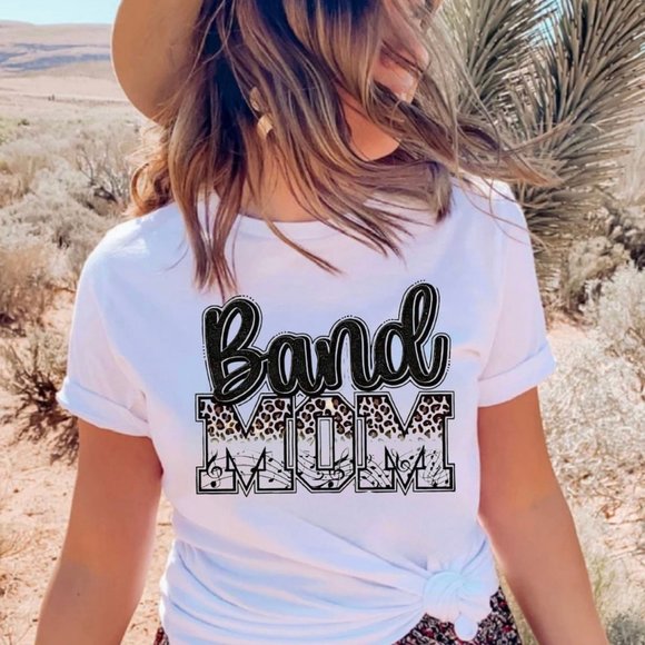 Band Mom Shirt | Marching Band Momma Tee | Music Mom Shirt - Picture 1 of 1